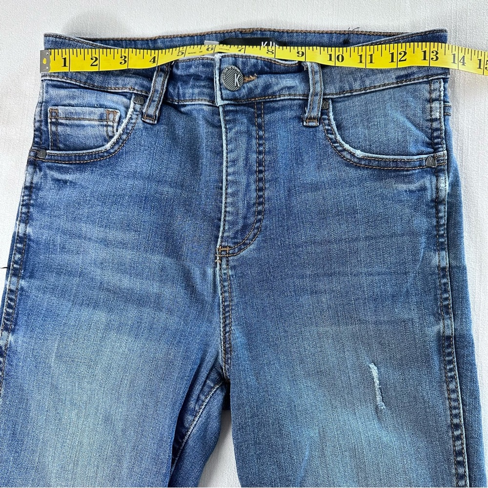 Kut from the Kloth MIA Fab Ab Toothpick Skinny High Rise Size 2 Stretch - Picture 8 of 11